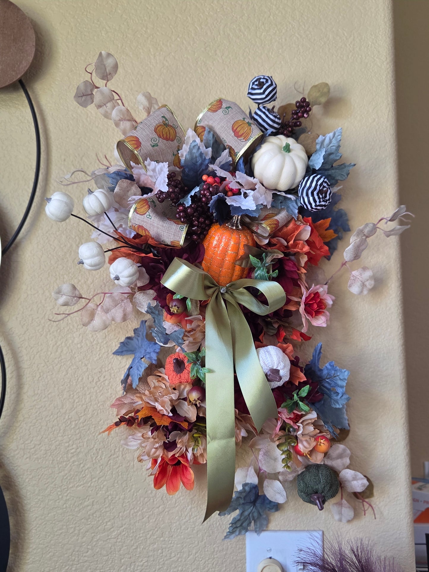 Fall Door Wreath